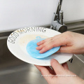 Kitchen Tableware Sponge Silicone Kitchen Cleaning Brush